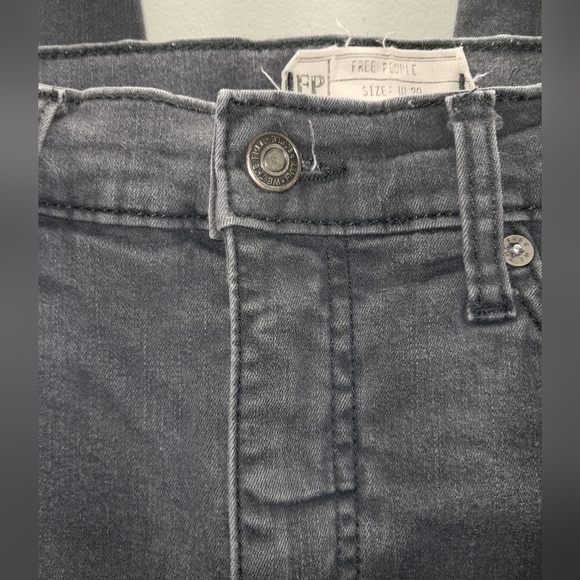 Free People Womens Black Jeans Size 29 - Picture 3 of 11